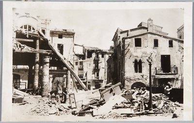 Après les bombardements à Granollers - Unbekannt Unbekannt